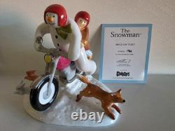 Coalport's The Snowman Limited Edition Hold On Tight Figurine