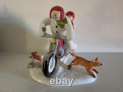 Coalport's The Snowman Limited Edition Hold On Tight Figurine