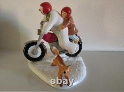 Coalport's The Snowman Limited Edition Hold On Tight Figurine