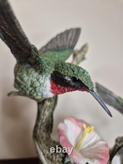 Country Artists Silent Wings Hummingbird Ltd Ed 214 Michael Abberley Signed COA