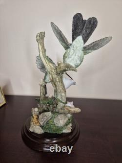Country Artists Silent Wings Hummingbird Ltd Ed 214 Michael Abberley Signed COA