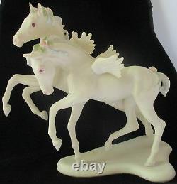 Cybis Porcelain Pegasus Colts'flight And Fancy' Limited Edition Figurine