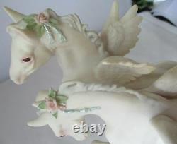 Cybis Porcelain Pegasus Colts'flight And Fancy' Limited Edition Figurine