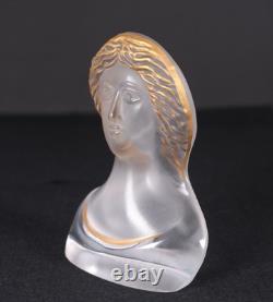 DAUM CRYSTAL Limited Edition Madonna by Pierre Roulot