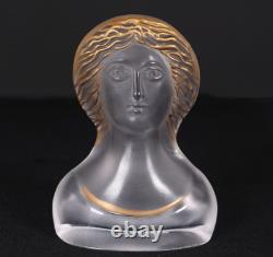 DAUM CRYSTAL Limited Edition Madonna by Pierre Roulot