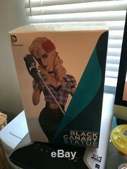 DC Comics Bombshells Black Canary Statue Limited Edition 358 of 5200