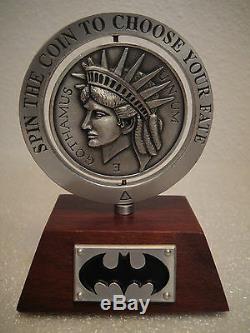 DC Direct Batmantwo Face Limited Edition Official Coin Prop Replica Dark Knight