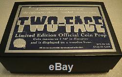 DC Direct Batmantwo Face Limited Edition Official Coin Prop Replica Dark Knight