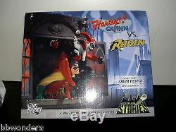 DC Direct Harley Quinn Vs Robin Limited Edition Gotham Stories Statue 0141/2000