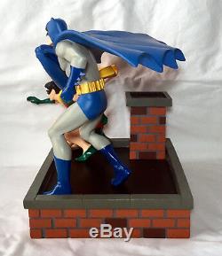 DC Direct Silver Age Batman & Robin Full-size Statue Mint In Box Ltd To 850