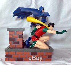 DC Direct Silver Age Batman & Robin Full-size Statue Mint In Box Ltd To 850