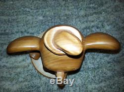 DISNEY Dumbo ALDER WOOD SCULPTURE FIGURINE 1995 Collectible LIMITED EDITION 2500