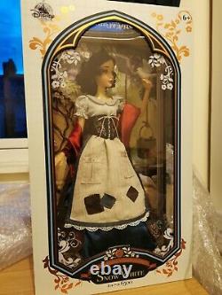 DISNEY STORE SNOW WHITE RAGS 17 LIMITED EDITION of 6500 80th ANNIVERSARY DOLL