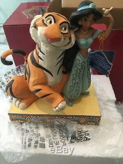 DISNEY TRADITIONS, JASMINE & RAJAH, Aladdin, Jim Shore, Showcase, Enesco