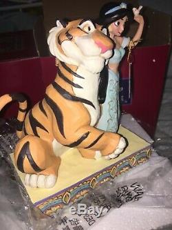 DISNEY TRADITIONS, JASMINE & RAJAH, Aladdin, Jim Shore, Showcase, Enesco