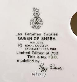 DOULTON 9¾ inch Figure QUEEN OF SHEBA HN2328 Limited Edition