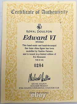 DOULTON Limited Edition Figure King EDWARD VI HN4263