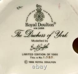 DOULTON Limited Edition Figure SARAH DUCHESS OF YORK HN3086