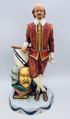 DOULTON Limited Edition Figure WILLIAM SHAKESPEARE HN3633