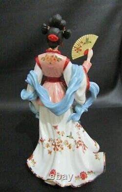 Danbury Mint Coral Princess By Lena Liu Limited Edition Chinese Figurine