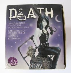 Death (dc Direct) Hand Painted Cold Cast Porcelain Statue Limited Edition