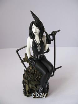 Death (dc Direct) Hand Painted Cold Cast Porcelain Statue Limited Edition