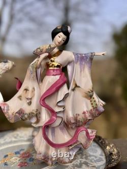 Delicate Elegance Ltd Ed. Porcelain Figurine From Silken Whispers Collection