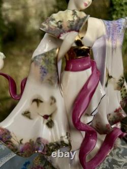 Delicate Elegance Ltd Ed. Porcelain Figurine From Silken Whispers Collection