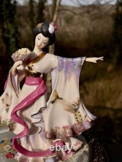 Delicate Elegance Ltd Ed. Porcelain Figurine From Silken Whispers Collection