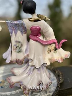 Delicate Elegance Ltd Ed. Porcelain Figurine From Silken Whispers Collection