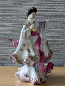 Delicate Elegance Ltd Ed. Porcelain Figurine From Silken Whispers Collection