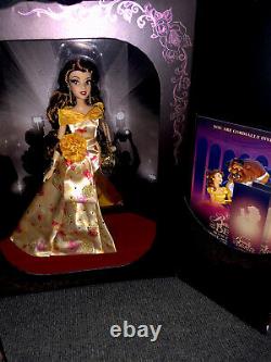 Disney Belle Designer Collection Premiere Doll Limited edition of 4500