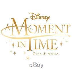 Disney Border Fine Arts B1622 A Moment in Time Elsa and Anna Frozen LE 350