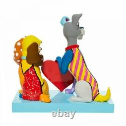 Disney Britto Lady & The Tramp Limited Edition Figurine 6008528 New & Boxed