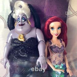 Disney Designer Doll Collection ARIEL URSULA MERMAID Limited Edition Fairytale