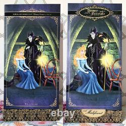 Disney Designer Doll Collection AURORA & MALEFICENT Limited Edition Fairytale