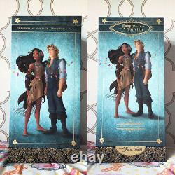 Disney Designer Doll Collection POCAHONTAS JOHN SMITH Limited Edition Fairytale
