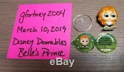 Disney Doorables Series 2 Limited Edition Belle's Prince #0171/1000