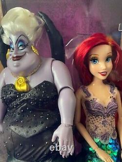 Disney Fairytale Designer collection doll Ariel and Ursula Limited Edition