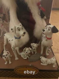 Disney Folktale Series Designer Cruella De Vil and Dalmatians Limited Edition