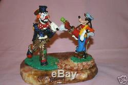 Disney Goofy Ron Lee Hobo Jo Limited Edition Collectible Figurine Disney Golf