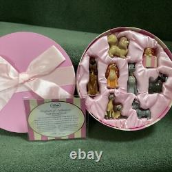 Disney Lady & The Tramp Ceramic Figurine Set Limited Edition Number 1104 / 1955