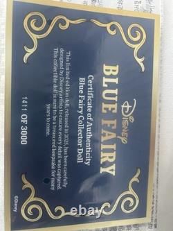 Disney Limited Edition Blue Fairy Doll NO BOX