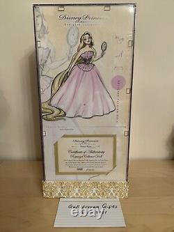 Disney Limited Edition Princess Designer Doll Rapunzel Tangled Excellent