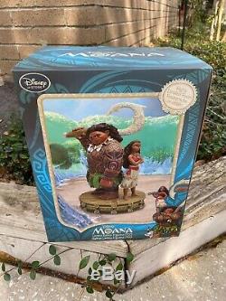 Disney Maui and Moana Limited Edition 1700 Figurine Medium Big Fig 10pp