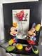 Disney Mickey & Minnie Figurine By Romero Britto A Heart Balloon Limited Edition