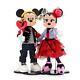 Disney Mickey And Minnie Mouse Doll Set Limited Edition Collector Figurine H28cm
