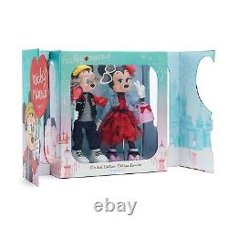 Disney Mickey and Minnie Mouse Doll Set Limited Edition Collector Figurine H28cm