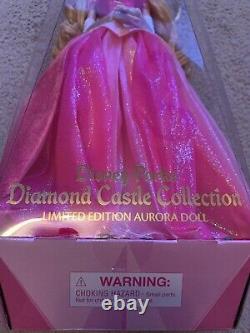 Disney Parks Diamond Castle Collection Ltd Edition Aurora Doll Sleeping Beauty