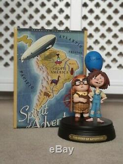 Disney Pixar Disneyland Paris UP Figurine Carl and ELLIE Limited Edition